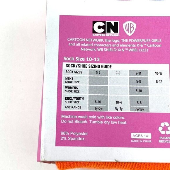Bioworld Powerpuff Girls Blossom Crew Socks - Picture 3 of 3